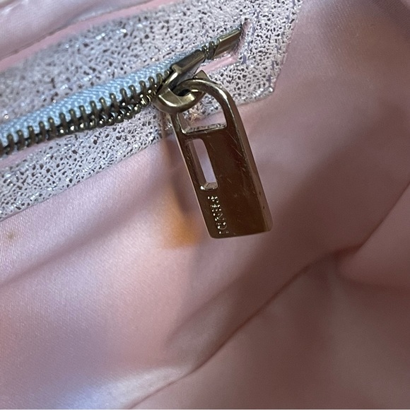 💕SOLD💕Fendi vintage zucchino monogram logo mama baguette rose gold shimmer - Picture 8 of 16